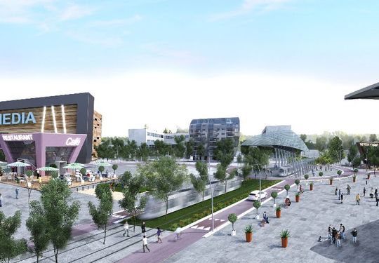 Image 2 du projet Zone Commerciale - Axone